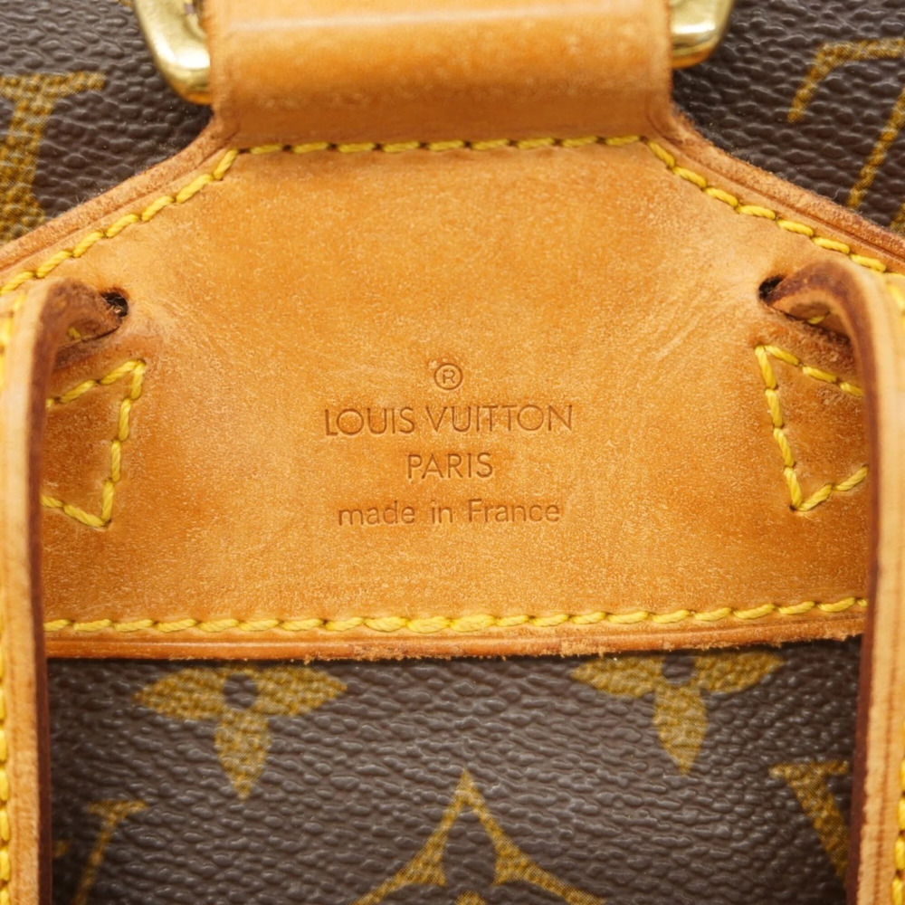 LOUIS VUITTON Authentic Brown Monogram Backpack - Picture 5 of 11